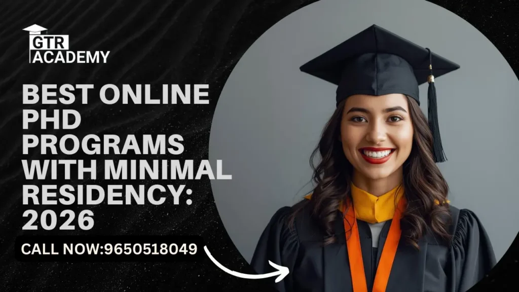 Online PhD Programs With Minimal Residency