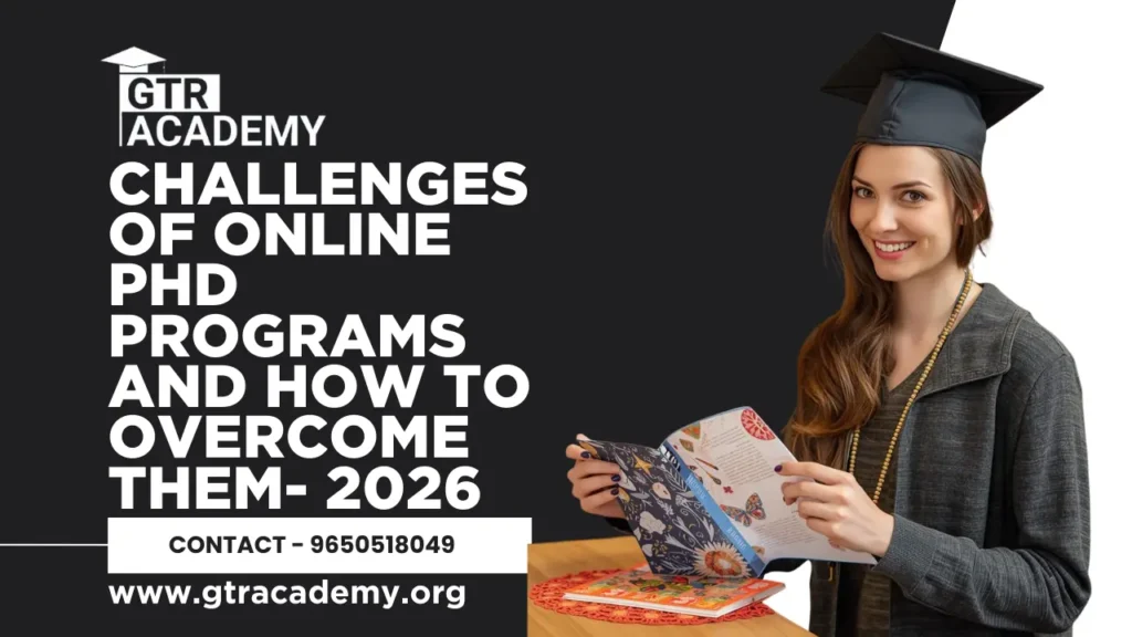 Challenges of Online PhD Programs 