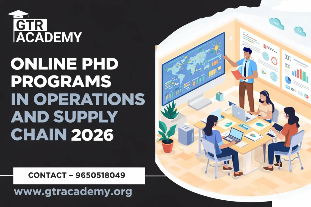 Online PhD Programs in Operations and Supply 