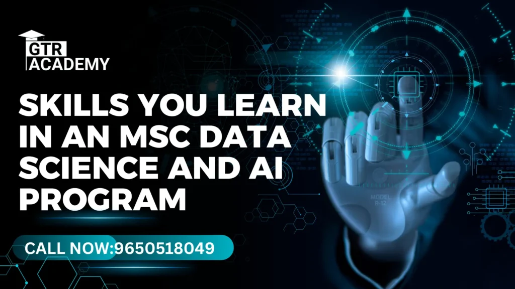 MSc Data Science and AI
