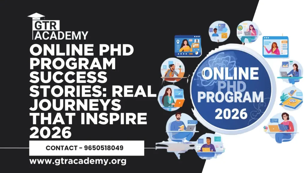 Online PhD Program Success Stories