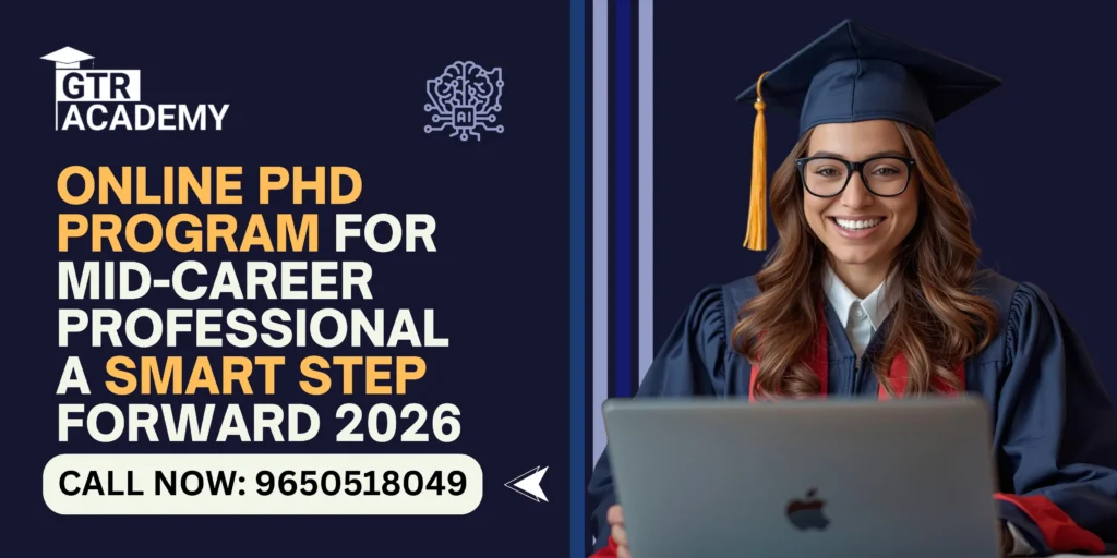 Online PhD Program for Mid-Career Professional