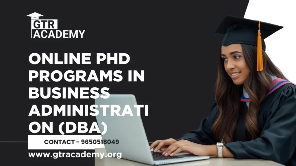 Doctorate of Business Administration Online