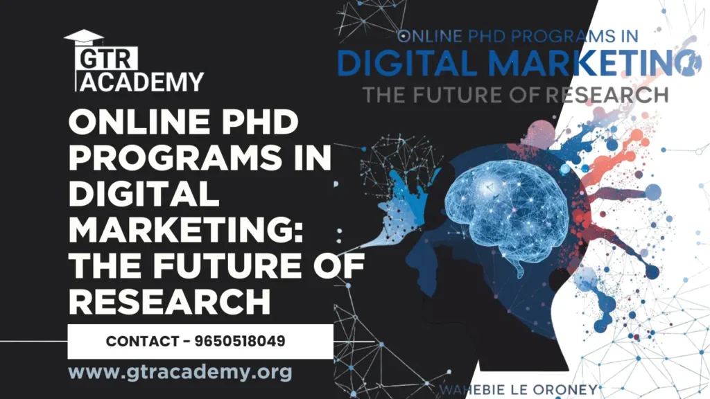 Online PhD Programs in Digital Marketing
