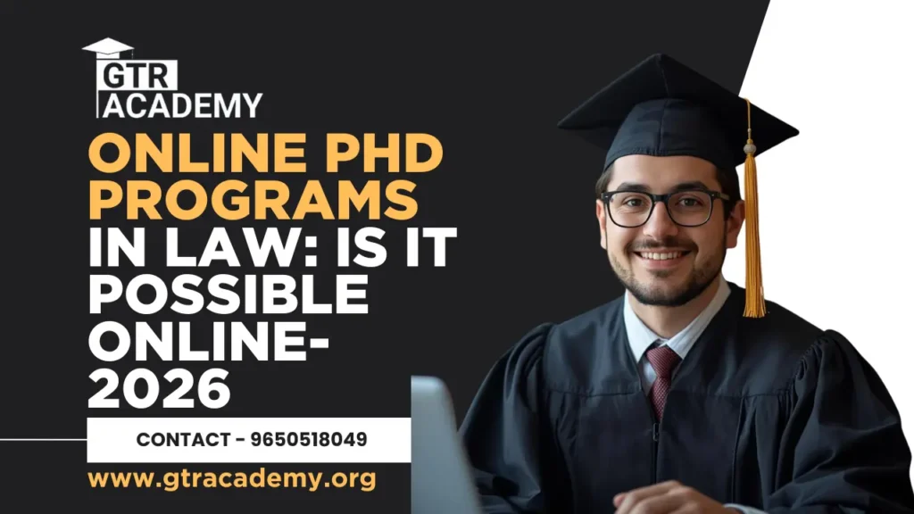 Online PhD Programs in Law