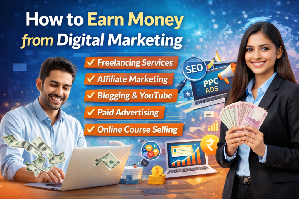 How to Earn Money from Digital Marketing