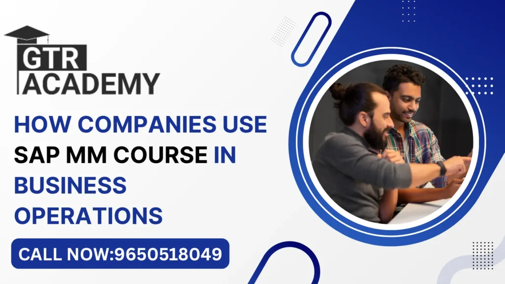 SAP MM Course